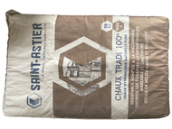 SAC DE CHAUX ST ASTIER 35kg TRADI 100 NHL 5 BLANCHE SAC DE CHAUX ST ASTIER 35kg TRADI 100 NHL 5 BLANCHE